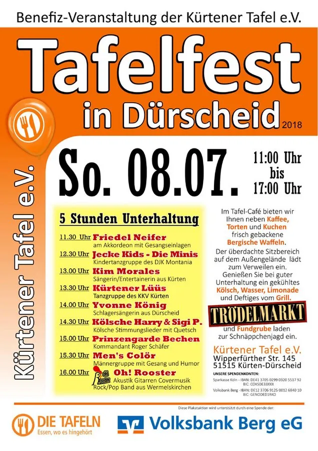Archivbild 2018 – Kürtener Tafel