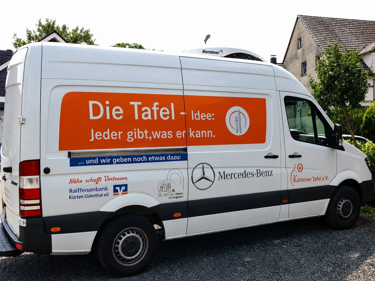 Tafelwagen der Kürtener Tafel